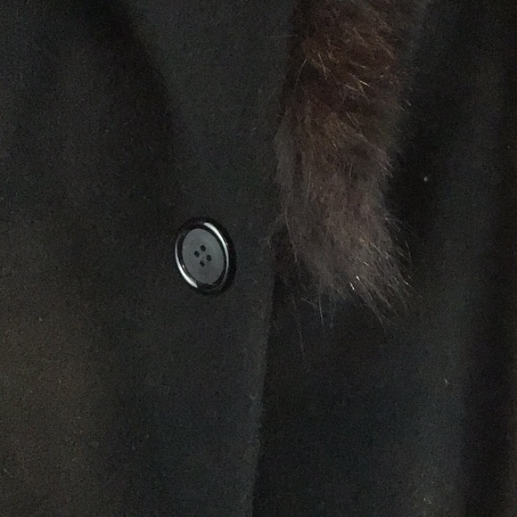 100% LAMBSWOOL FUR COAT SZ 10 - Picture 12 of 15